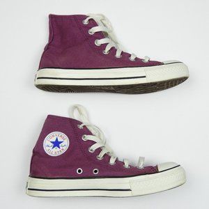 Purple Converse Chuck Taylor High Tops